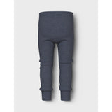 Name It Ombre Blue Wang Uld Needle Long Johns Solid Noos 4