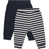 Hust & Claire Navy Baby Gore Joggingbukser 2-pak