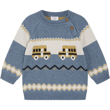 Hust & Claire Ocean Melange Baby Palle Pullover