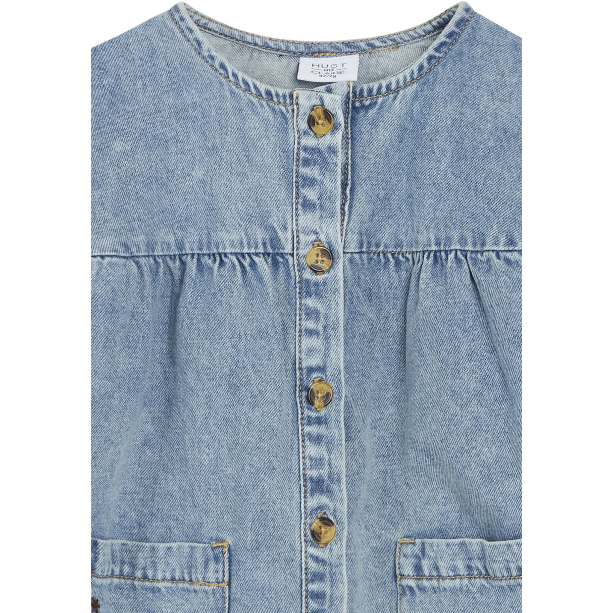 Hust & Claire Denim Mini Karline Kjole