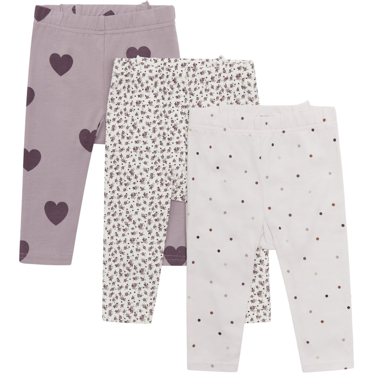 Hust & Claire Purple Dove Liva Leggings 3-pak