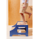 Duck Woodworks Step Stool Blue