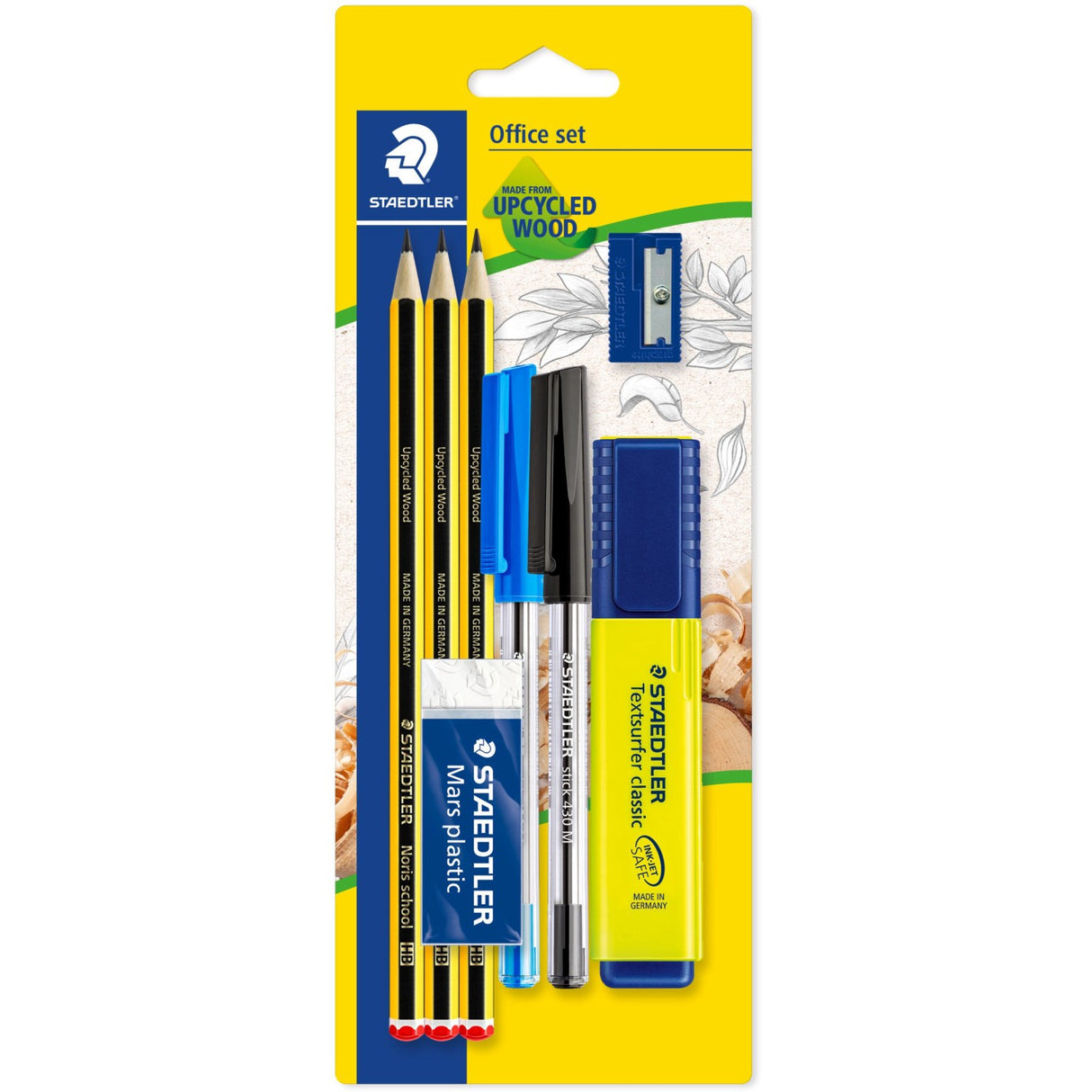 Staedtler Mixed Upcycled Wood Office Set