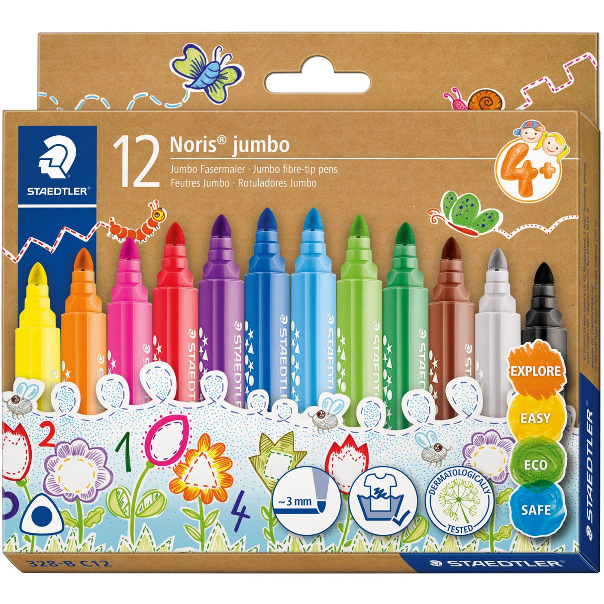 Staedtler Fibre Tip Pen Noris Jumbo