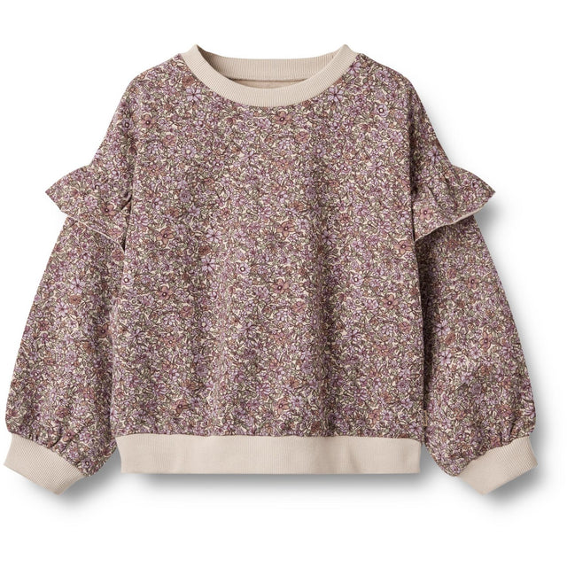 Wheat Lilac Flowers Sweatshirt Lulle