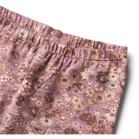 Wheat Lavender Flowers Leggings Jules