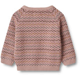 Wheat Dry Rose Jacquard Pullover Nanna