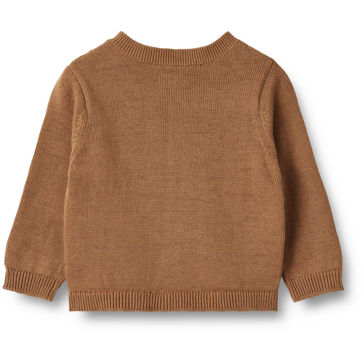 Wheat Caramel Strik Cardigan Siggi