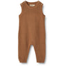 Wheat Caramel Strik Romper Vigge