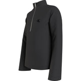 Calvin Klein Ck Black Waffle Jersey Zip Up Sweatshirt 3