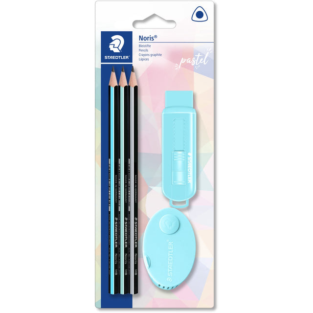 Staedtler Blyantsæt Pastel Line Blue