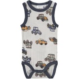 Name It Gray Dawn Aop Wang Wool Needle Tank Body