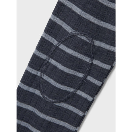 Name It Ombre Blue Wang Uld Needle Long Johns Stripe 2