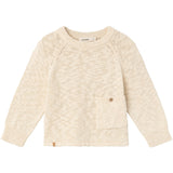 Lil'Atelier Bleached Sand Jeff Knit Bluse