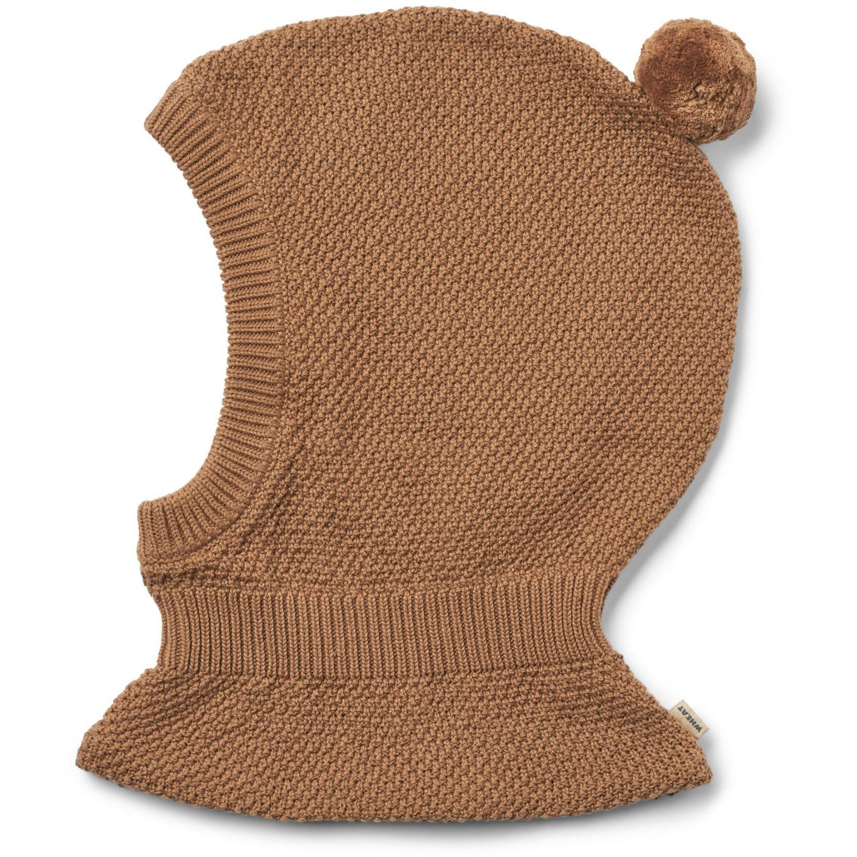 Wheat Caramel Knitted Elefanthue Pomi