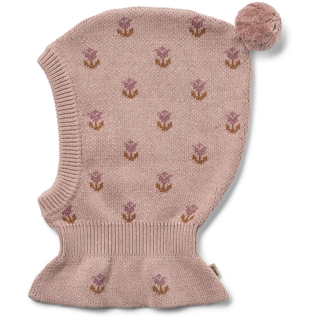 Wheat Dry Rose Knitted Elefanthue Sessie