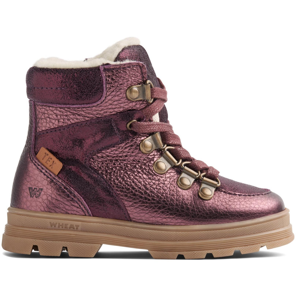 Wheat Bordeaux Vinterstøvler Toni Hiker Tex