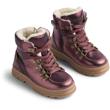 Wheat Bordeaux Vinterstøvler Toni Hiker Tex