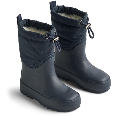 Wheat Navy Thermo Snow Støvler Drizzle