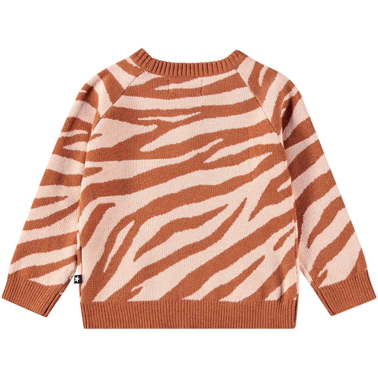 Molo Baby Zebra Knit Gilby Sweatshirt 4