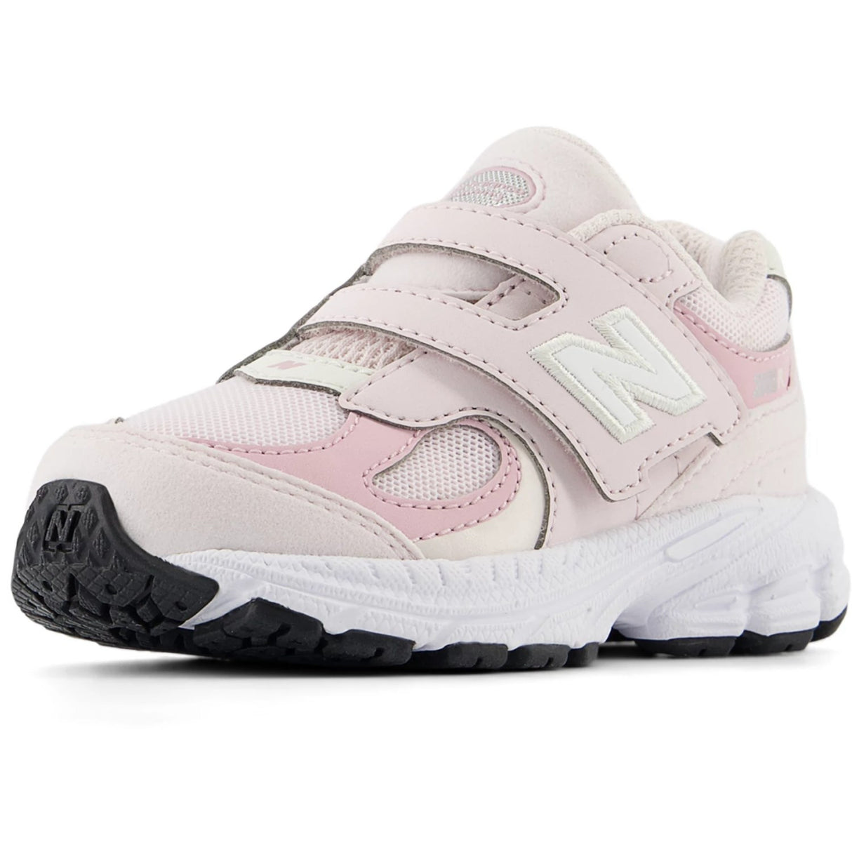 New Balance Pink Granite 2002 Kids Hook & Loop Sneakers