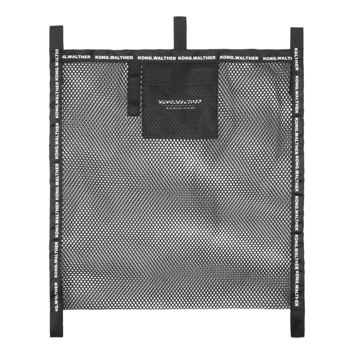 KongWalther Nylon - Black Magic Shopper Barnevognsnet
