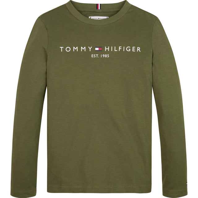 Tommy Hilfiger Utility Olive U Essential Bluse