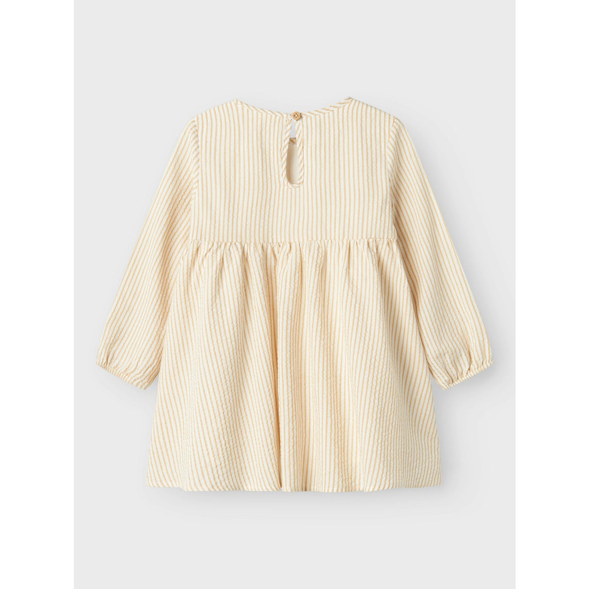 Lil'Atelier Coconut Milk Lino Loose Kjole 3