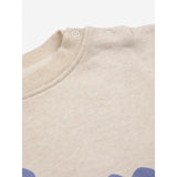 Bobo Choses Beige Pansy Flower Sweatshirt 3