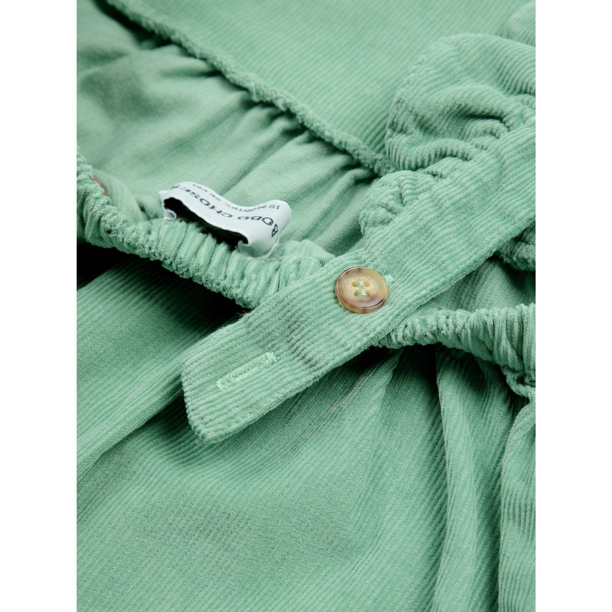 Bobo Choses Green Cherry Micro Corduroy Overall 5