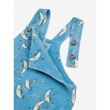 Bobo Choses Light Blue Beneath The Moon Micro Corduroy Dungaree 5