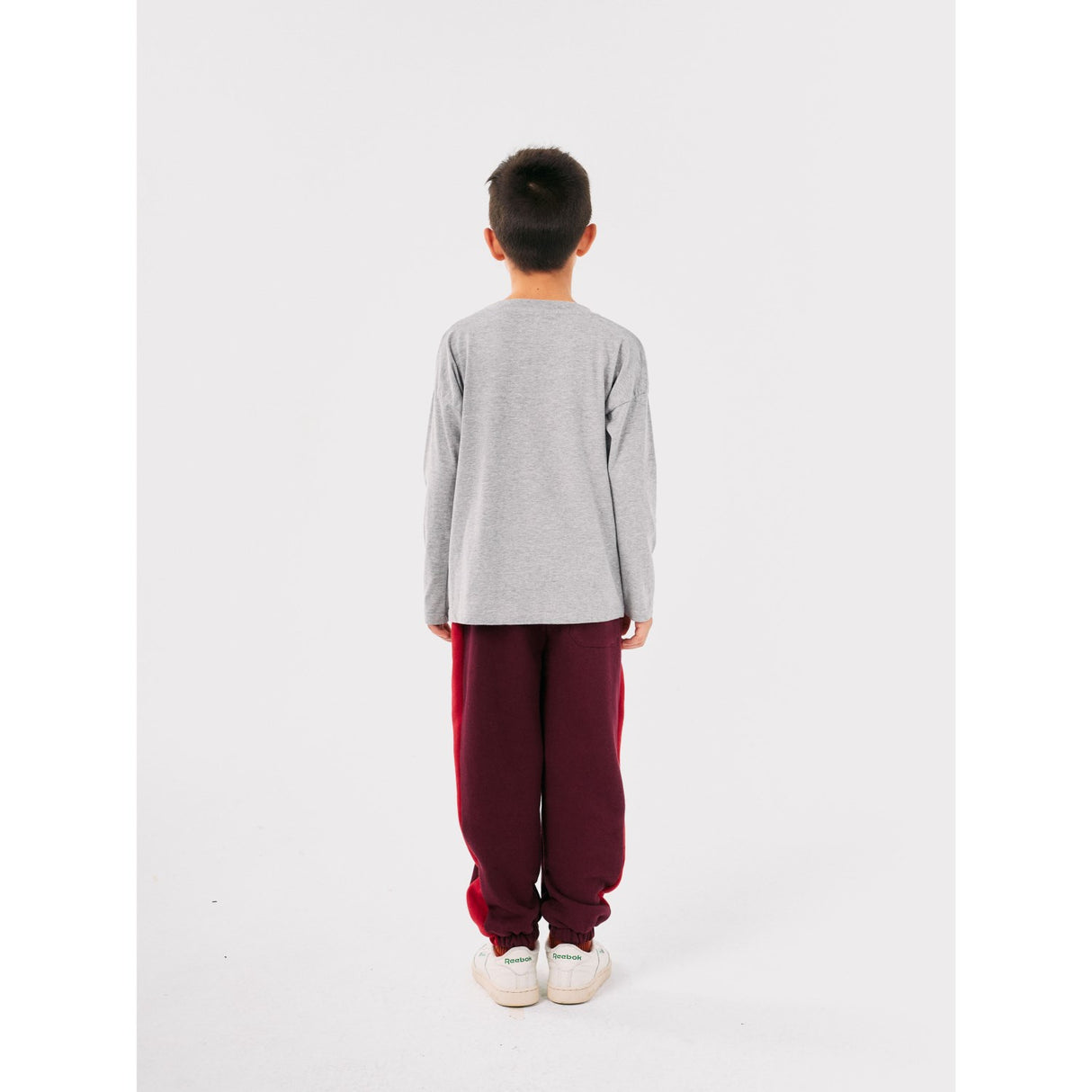 Bobo Choses Light Heather Grey Hungry Squirrel Bluse 4