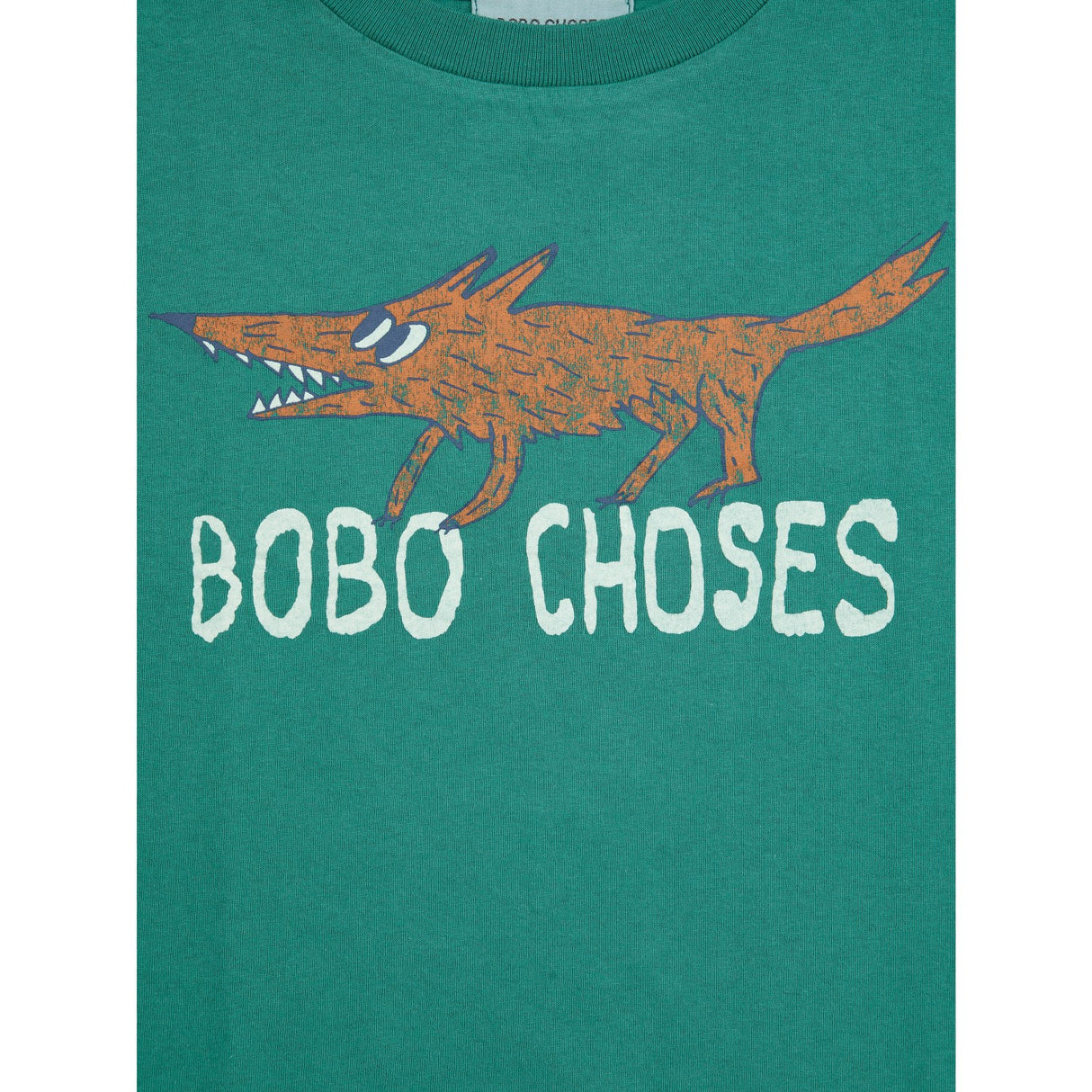 Bobo Choses Dark Green The Clever Fox Bluse 6