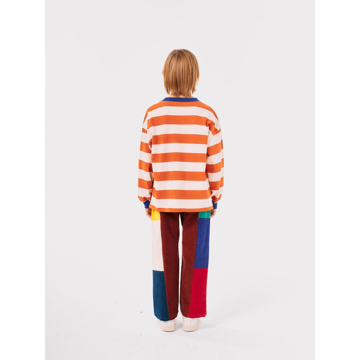 Bobo Choses Orange Bc Stripes Bluse