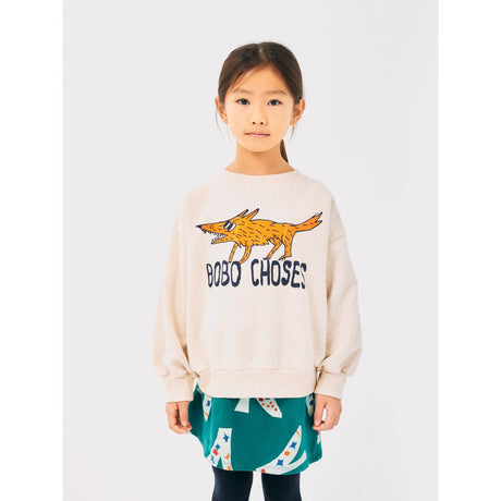 Bobo Choses Offwhite The Clever Fox Sweatshirt