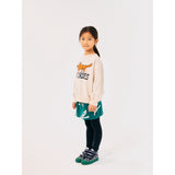 Bobo Choses Offwhite The Clever Fox Sweatshirt