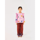 Bobo Choses Pink Wonder Horse All Over Ruffle Bluse 5