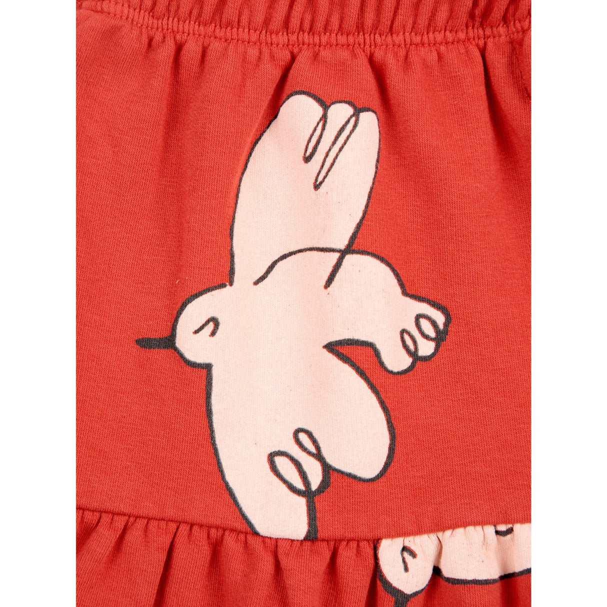 Bobo Choses Red Freedom Bird All Over Skirt 5