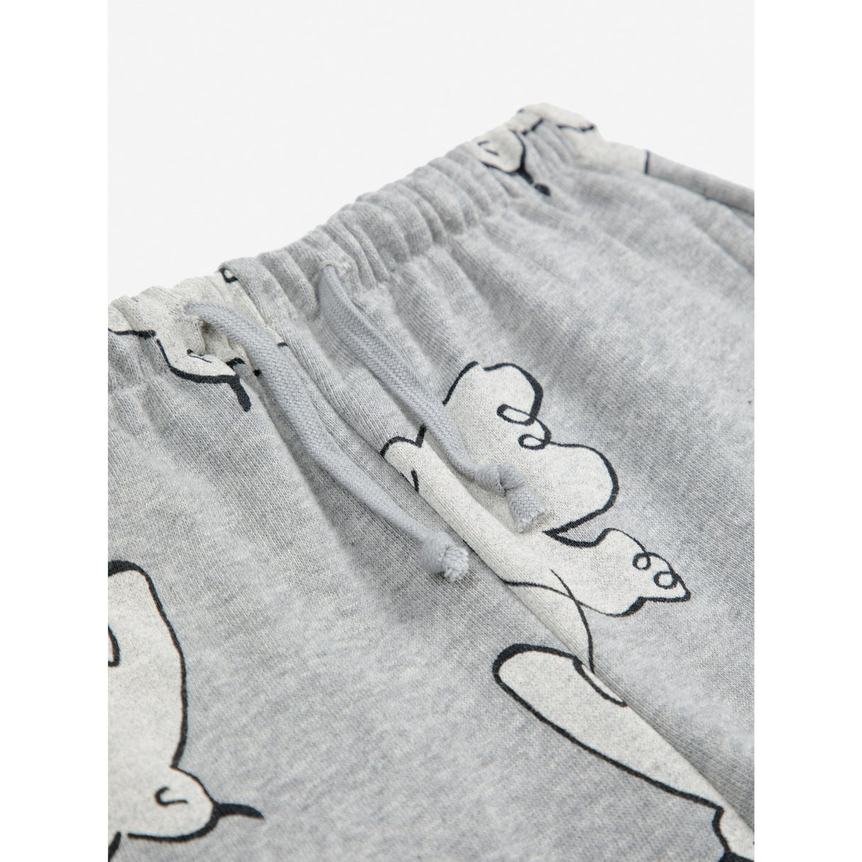 Bobo Choses Light Heather Grey Freedom Bird All Over Sweatpants 3