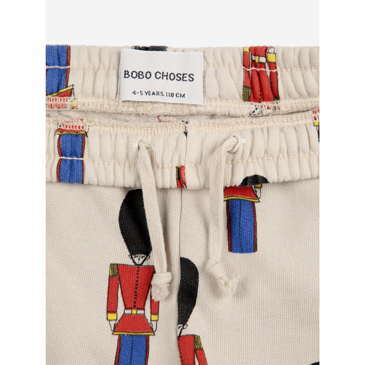 Bobo Choses Light Brown  Little Tin Soldiers All Over Jogging Pants 5