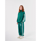 Bobo Choses Green B.C Shadow Stripes Sweatpants