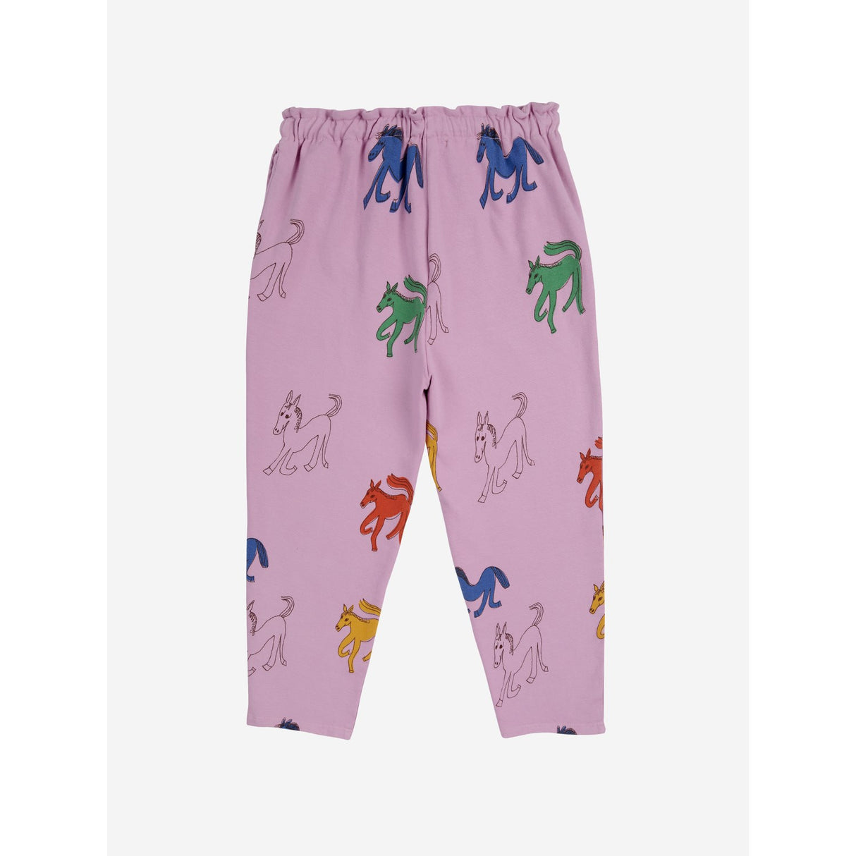 Bobo Choses Pink Wonder Horse All Over Paper Bag Sweatpants