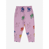 Bobo Choses Pink Wonder Horse All Over Paper Bag Sweatpants