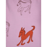 Bobo Choses Pink Wonder Horse All Over Paper Bag Sweatpants