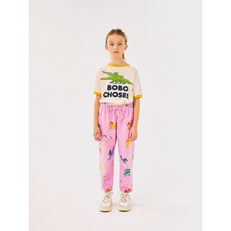 Bobo Choses Pink Wonder Horse All Over Paper Bag Sweatpants