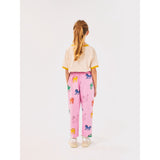 Bobo Choses Pink Wonder Horse All Over Paper Bag Sweatpants