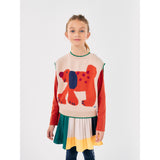 Bobo Choses Offwhite Fairy Dog Jacquard Knitted Vest 2