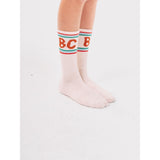 Bobo Choses White B.C Shadow Long Strømper