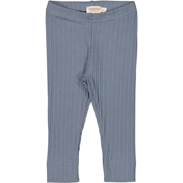 MarMar Modal Broad Rib Stormy Blue Leg Leggings