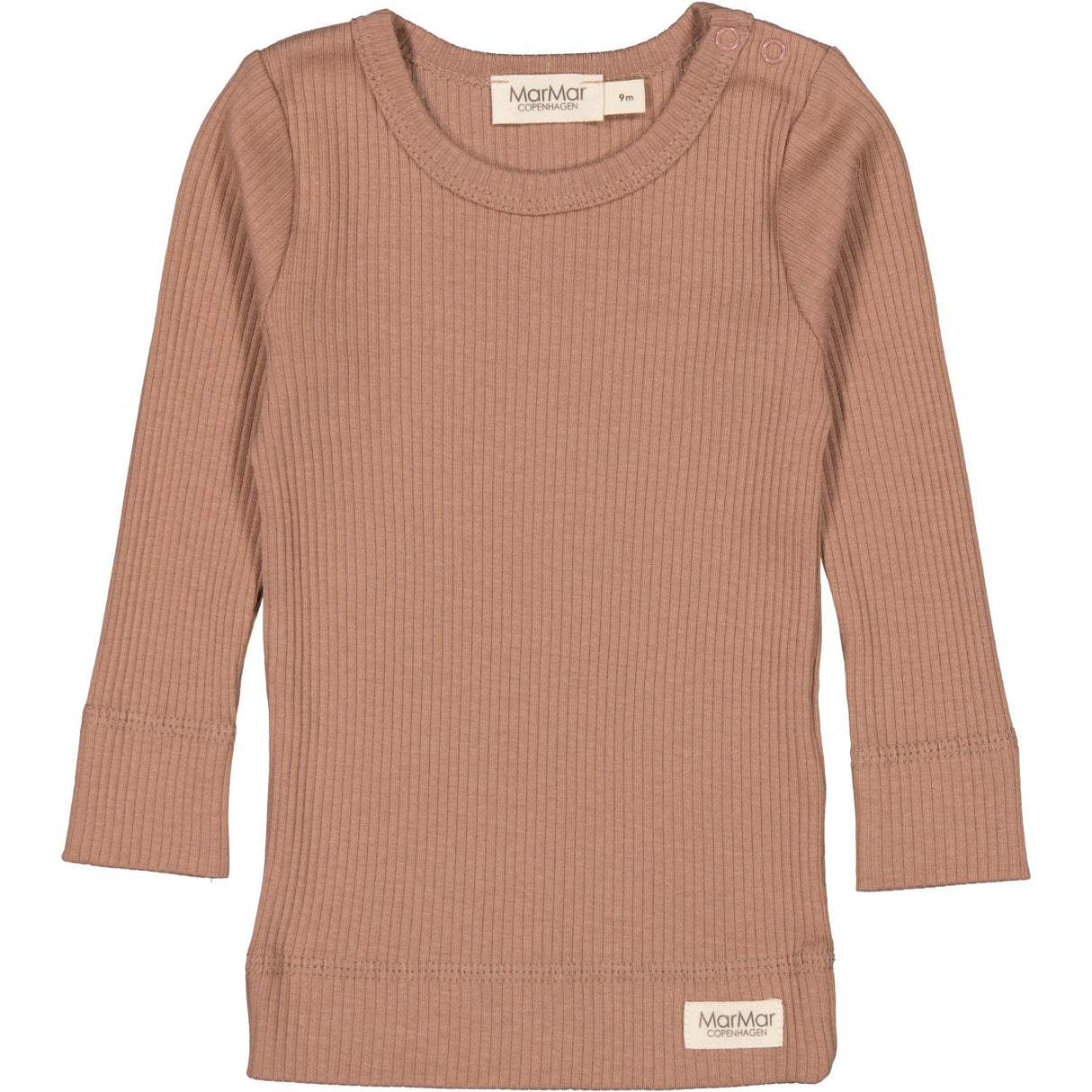 MarMar Modal Powder Taupe Plain Bluse